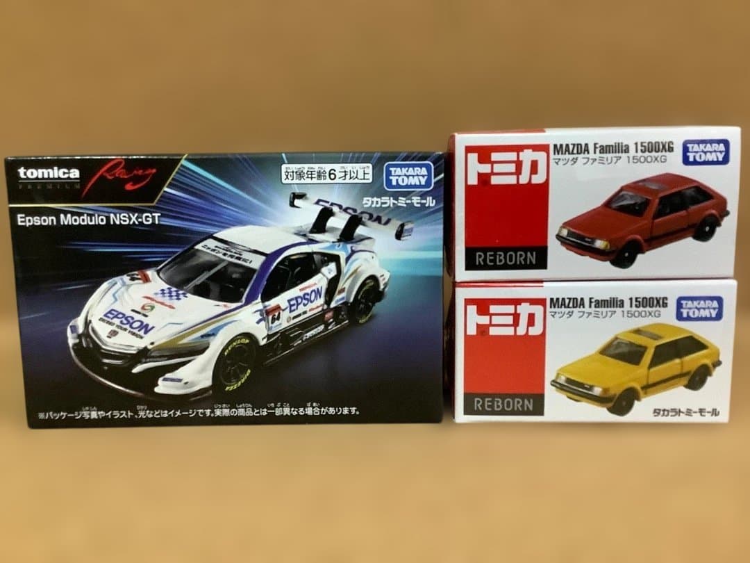 トミカ プレミアムレーシングNSX-GT マツダファミリア　リボーン　未開封