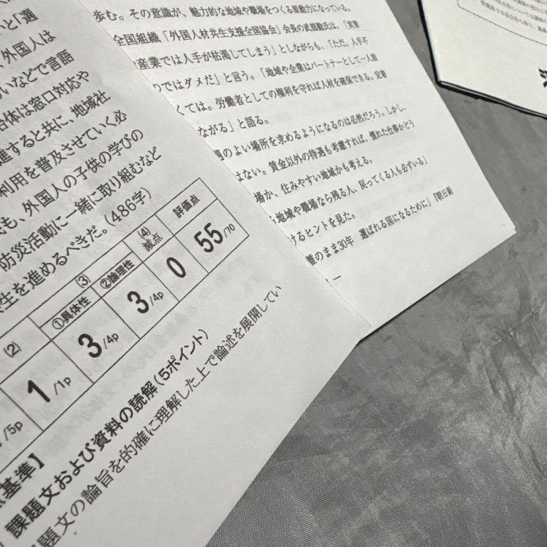 小論文　大学受験