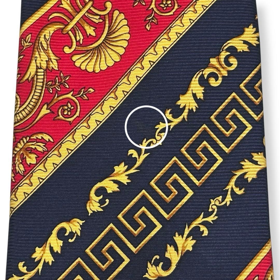 美品✨GIANNI VERSACE ネクタイ　グレカ　バロック　ゴージャス