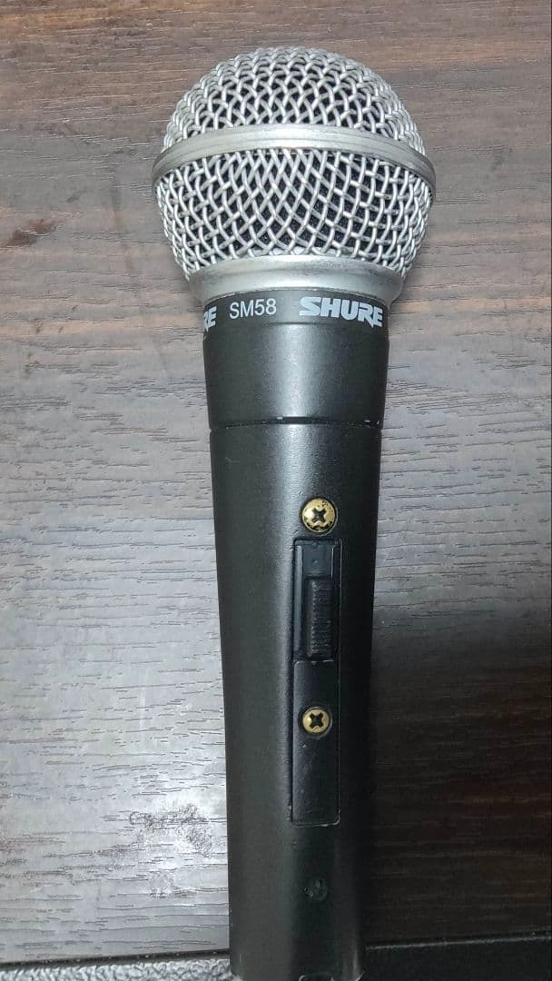 SHURE SM58 ダイナミックマイク スイッチあり