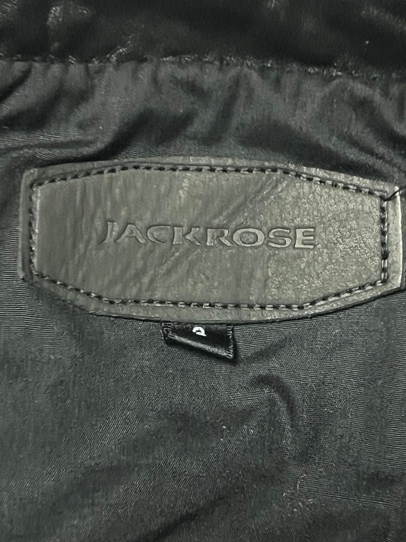 00s Archive Leather Jacket ブラック シープレザー L