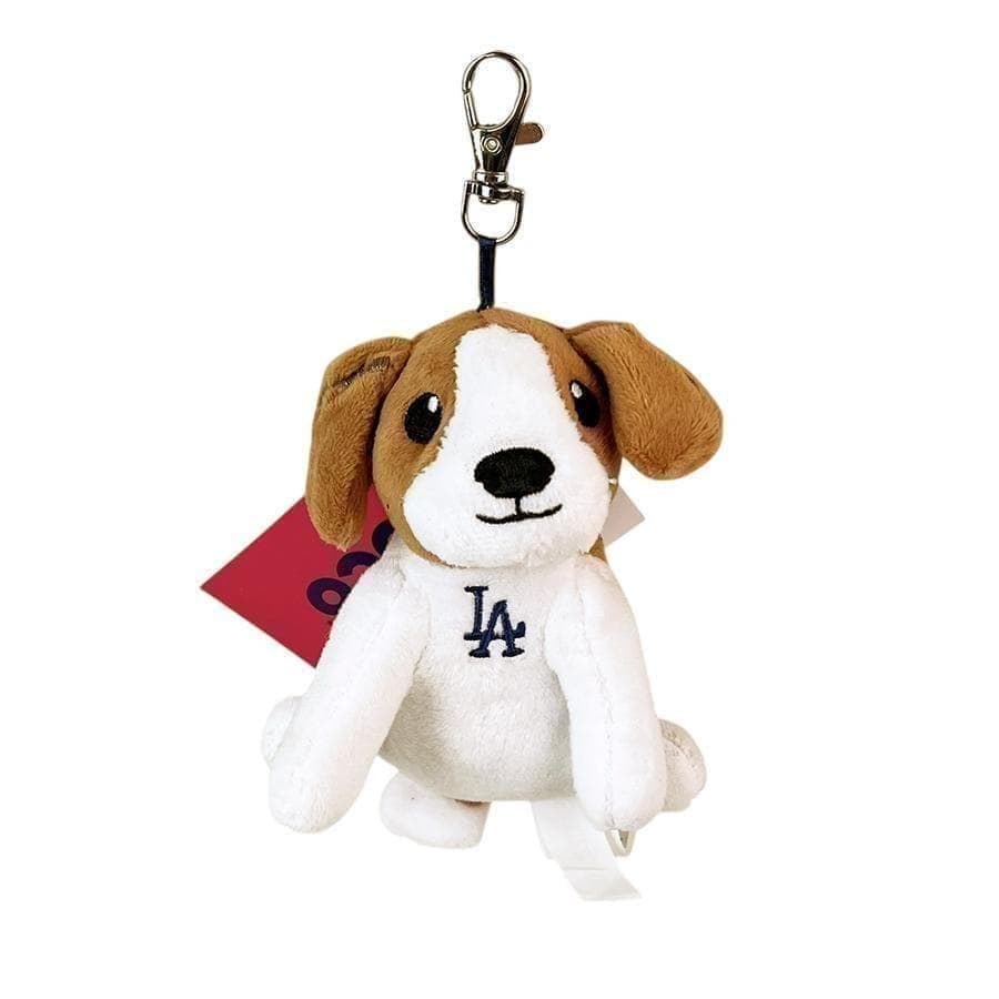 y*i様 新品ドジャース限定MLB公式大谷翔平デコイいぬ犬キーホルダーデコピンぬ