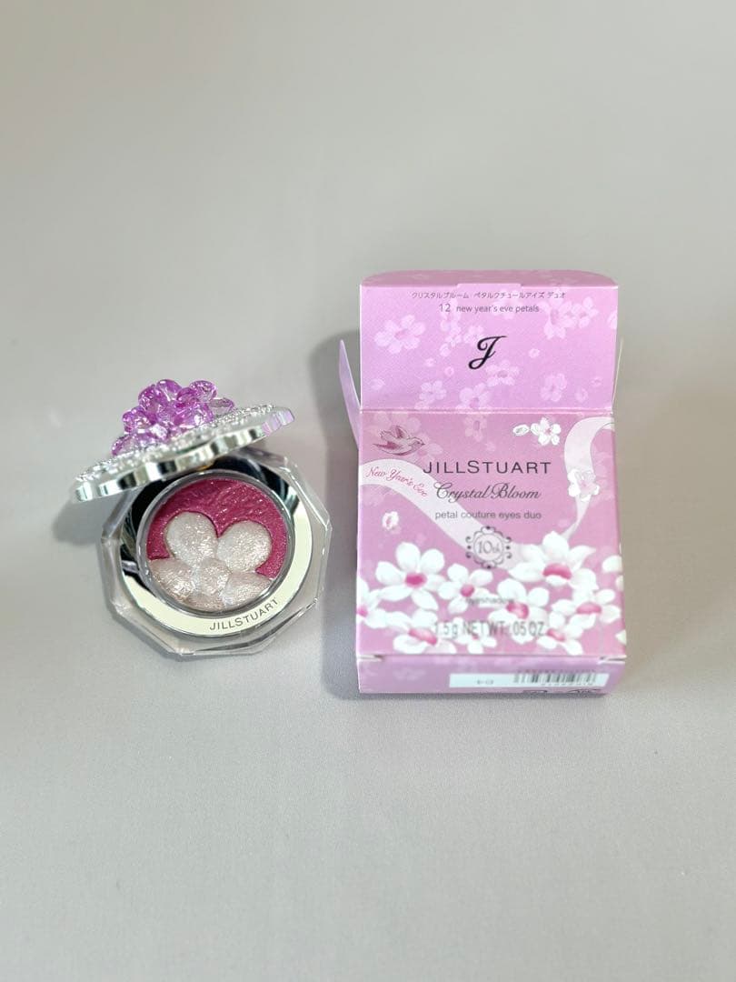 【セット】JILLSTUART クリスタルブルー厶 ペタルクチュールアイズデュオ