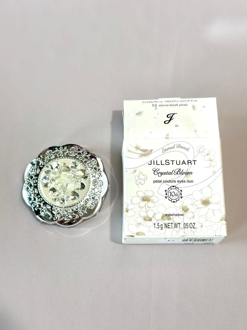 【セット】JILLSTUART クリスタルブルー厶 ペタルクチュールアイズデュオ