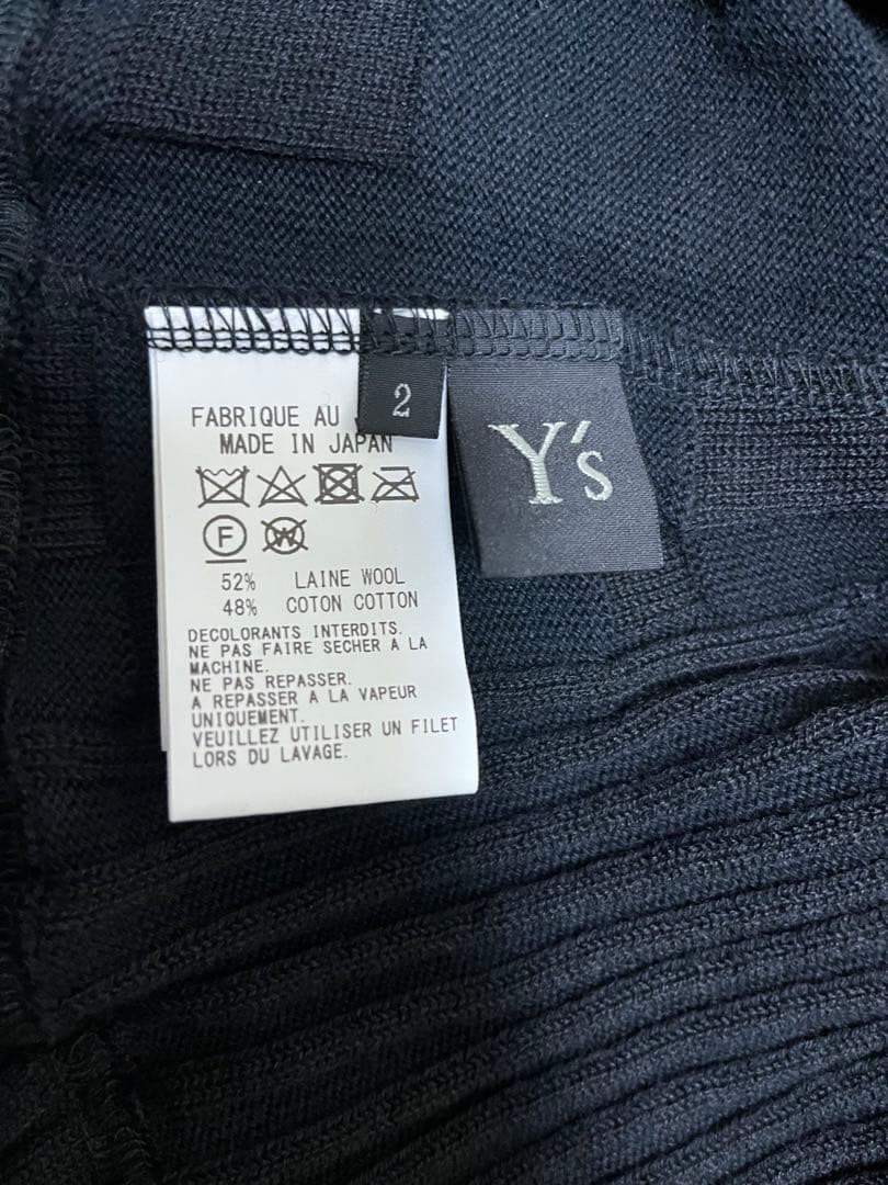 Y's アシンメトリージャケット　YR-T18-968　未使用保管品
