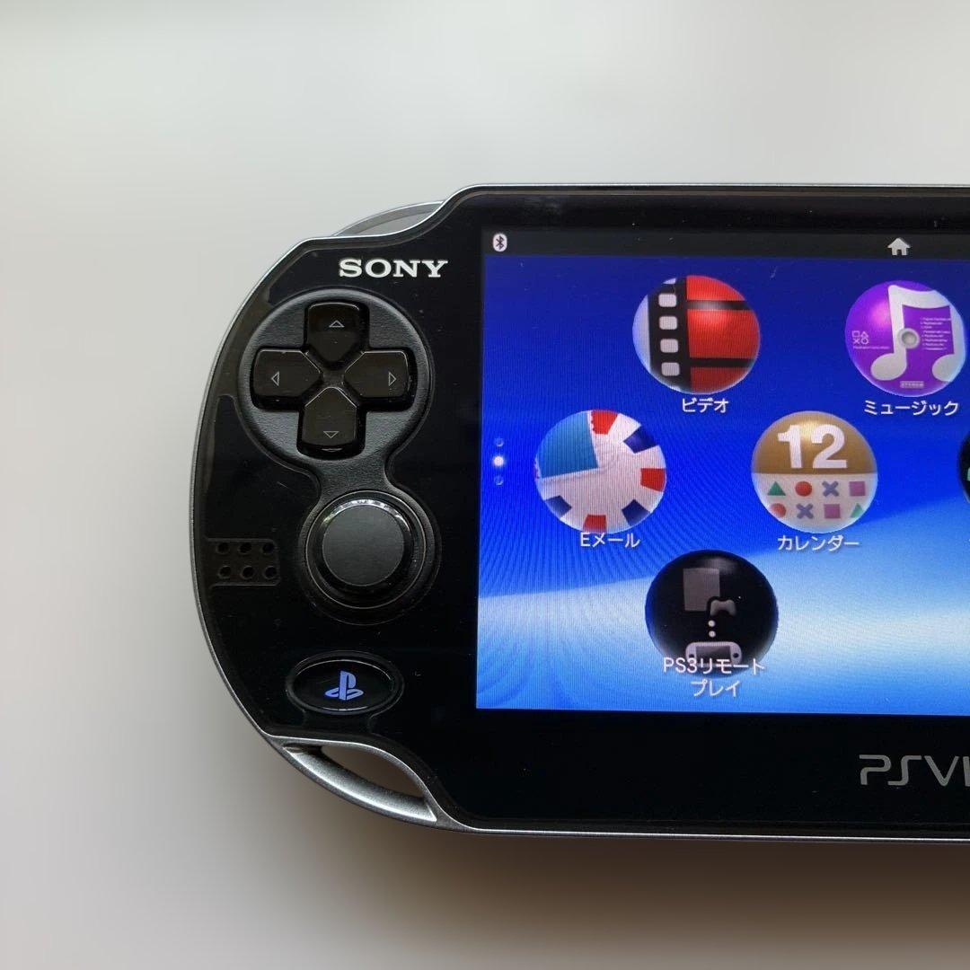 【美品】　PSVITA PCH-1000 クリスタル・ブラック 箱付き