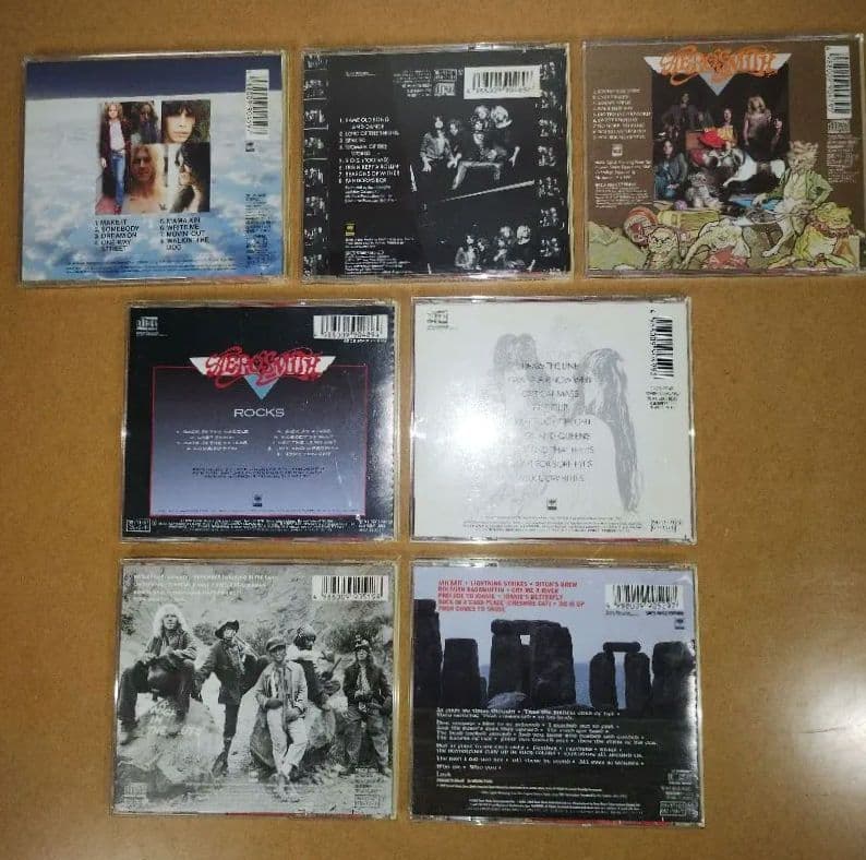 ■エアロスミス ★初期CD7枚セット AEROSMITH ★全て帯有り