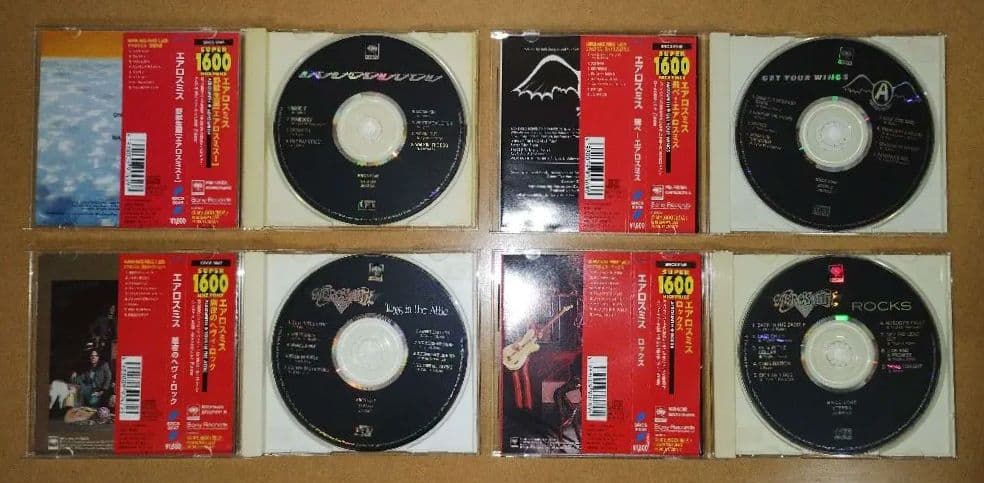 ■エアロスミス ★初期CD7枚セット AEROSMITH ★全て帯有り