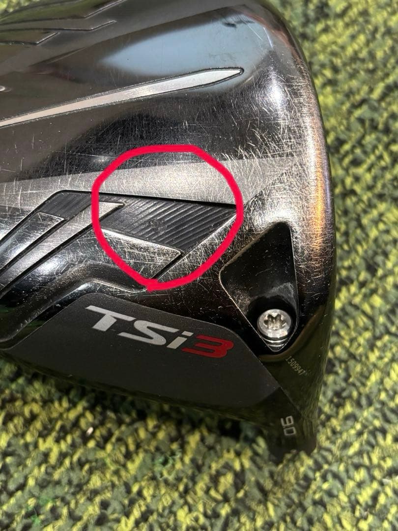 Titleist TSi3 9.0° ドライバー ヘッドのみ ヘッドカバー付き