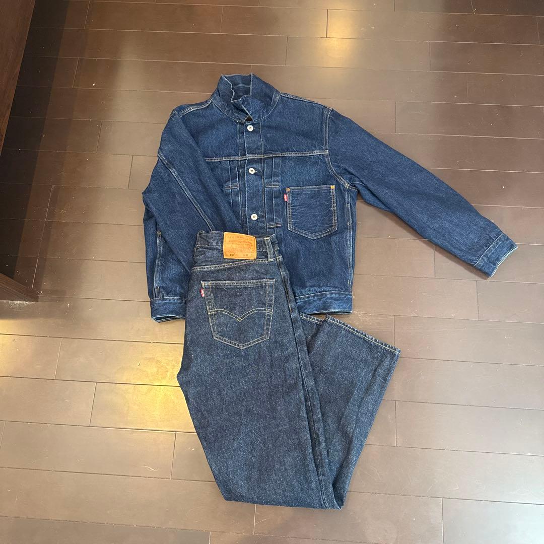 Levi's デニム　セットアップ　501 ファースト