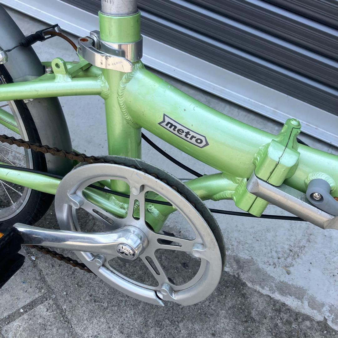 ビンテージ DAHON ダホン メトロ 折り畳み自転車 20インチ グリーン
