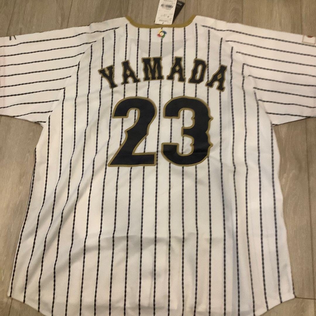 東京ヤクルトスワローズ　山田哲人　侍ジャパン　ユニフォーム　LーOサイズ　未使用