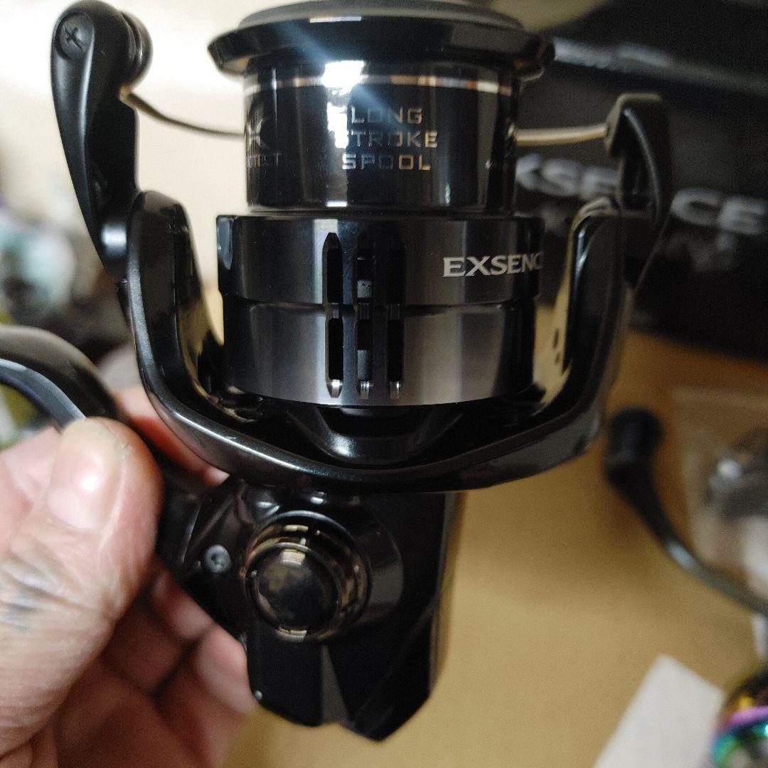SHIMANO 24EXSENCE BB 4000MXG カスタムノブ装着