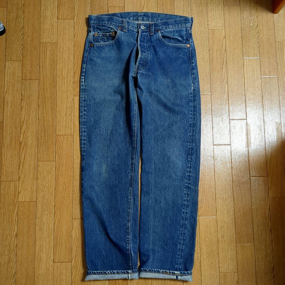 リーバイス501赤耳 W31 Levis501赤耳 80s 501 66後期