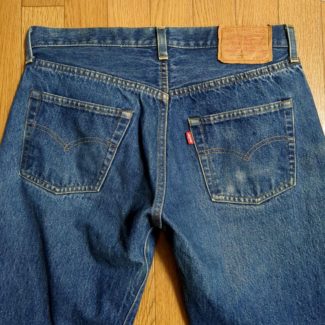 リーバイス501赤耳 W31 Levis501赤耳 80s 501 66後期