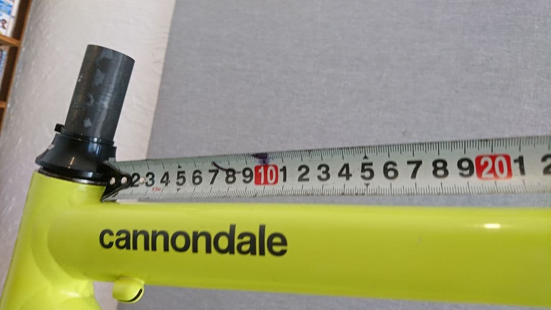 cannondale optimoのフレームフォーク オリジナル塗装