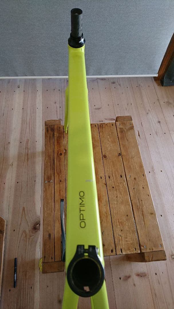 cannondale optimoのフレームフォーク オリジナル塗装