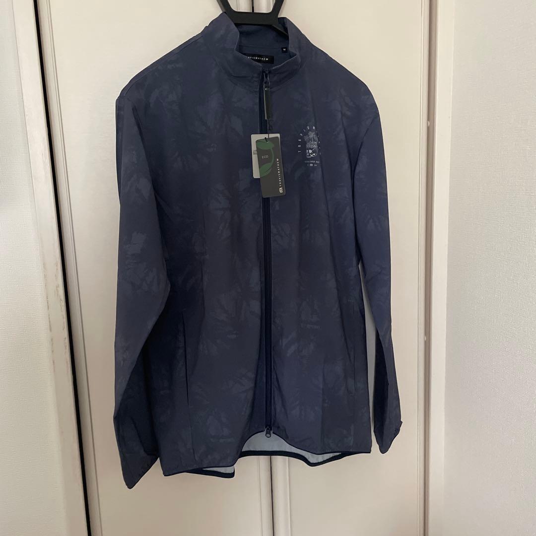 【TravisMathew】新品軽量ポケッタブルジャケット　スカル　メンズＭ
