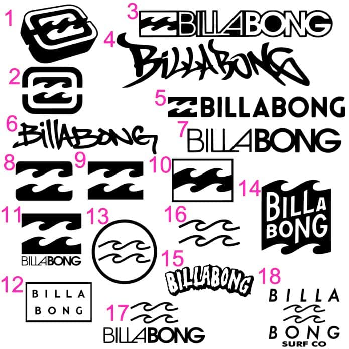 Billabong　ビラボン　ステッカー