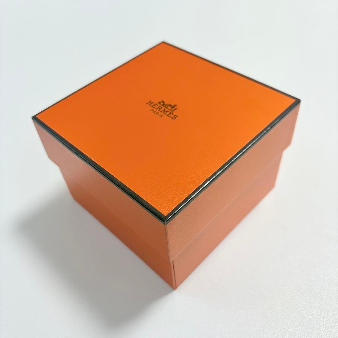 極美品　エルメス　時計ケース　空箱　レザー　木製枠