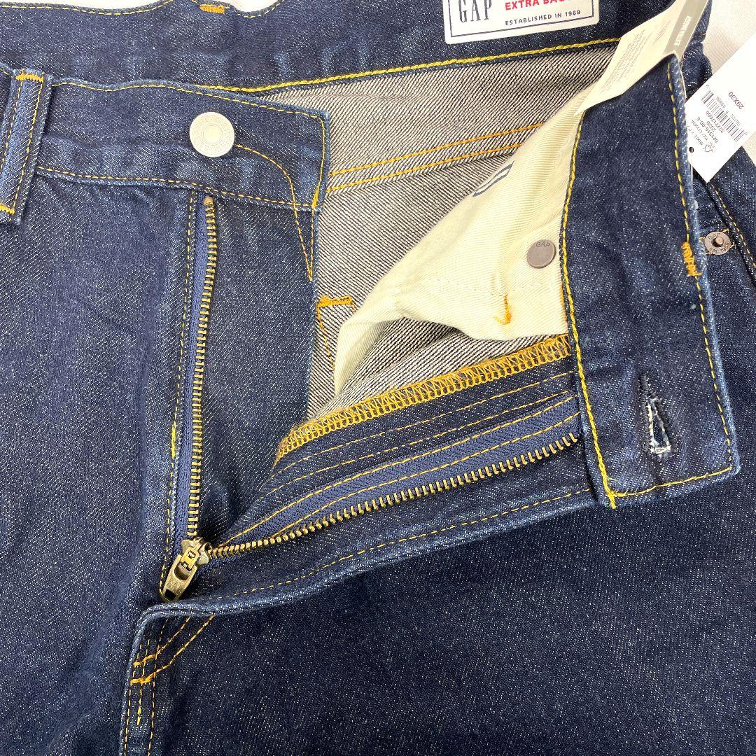 123(プロフ必読) GAP EXTRA BAGGY リジッド デニム