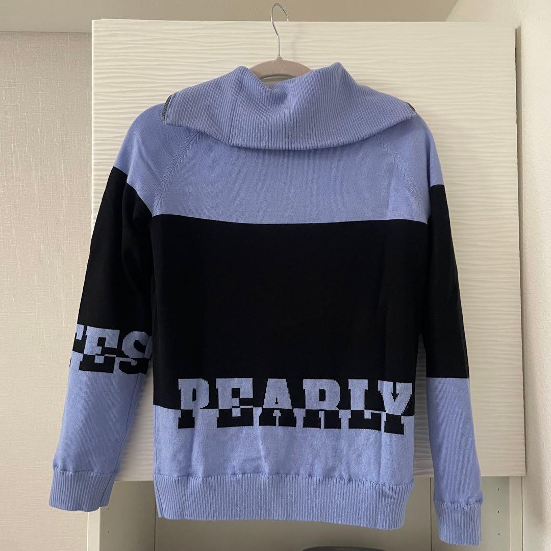 PEARLY GATES ジップアップセーター
