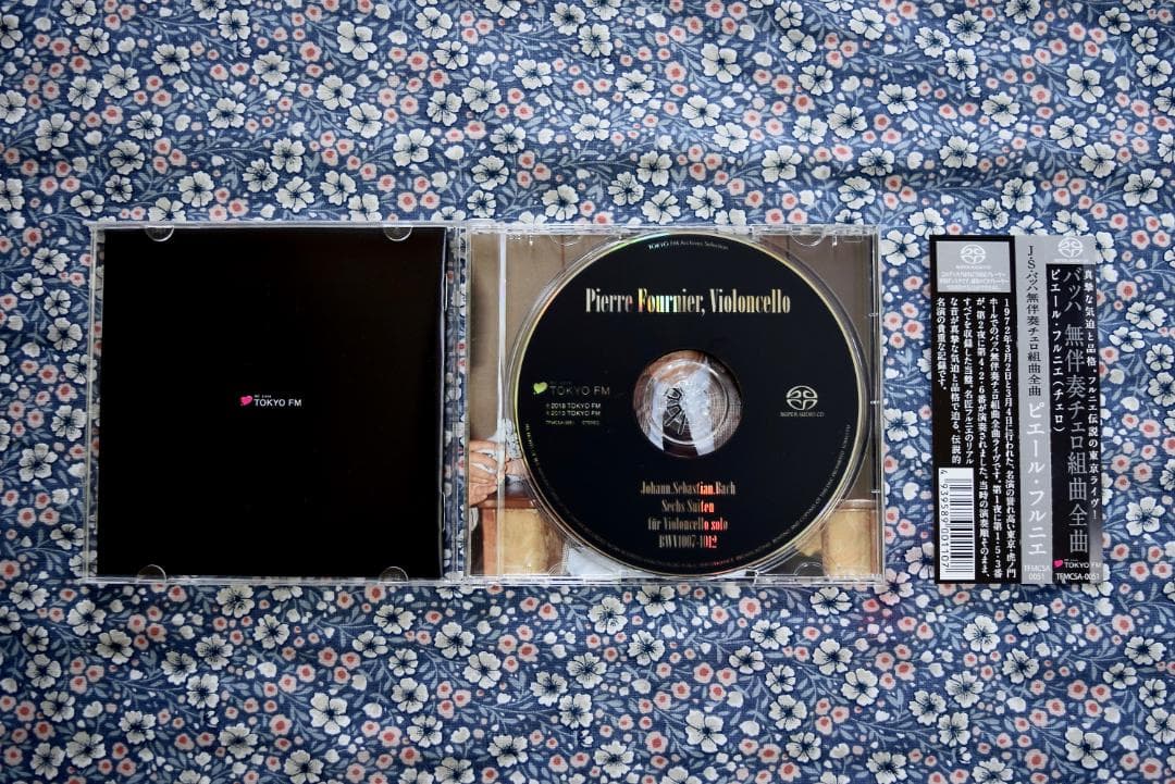 極美 SACD ピエール・フルニエ バッハ : 無伴奏チェロ Fournier
