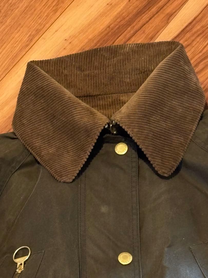な*な様 Barbour オリーブグリーン ロングコート