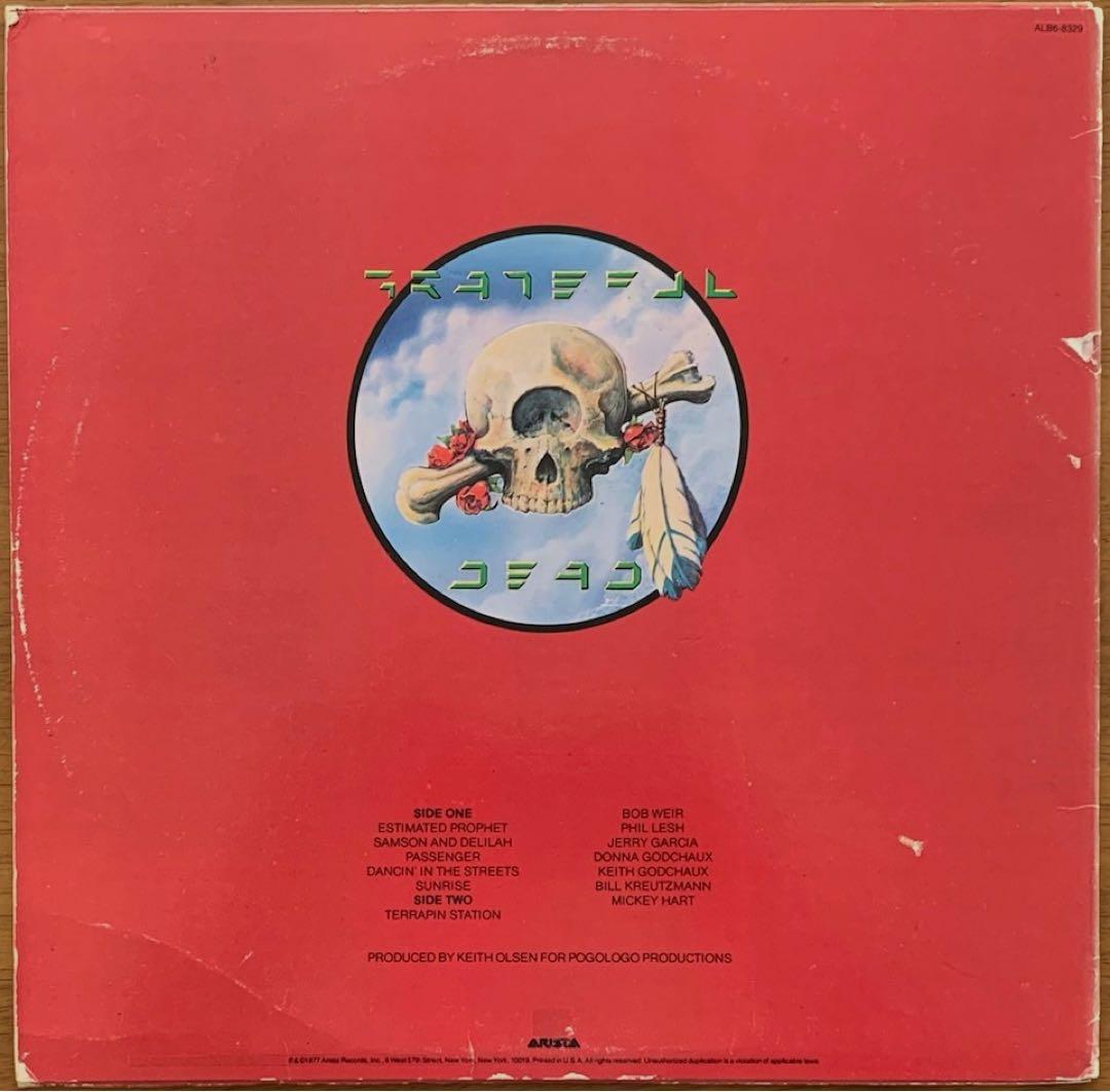 【中古LP】GRATEFUL DEAD TERRAPIN STATION 美品