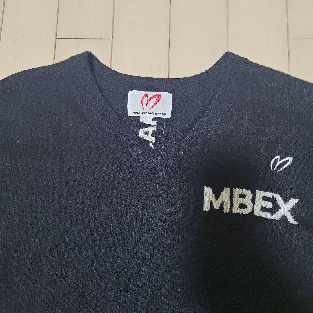 【美品】 マスターバニーエディション カシミヤ混 ニットセーター 6 XL