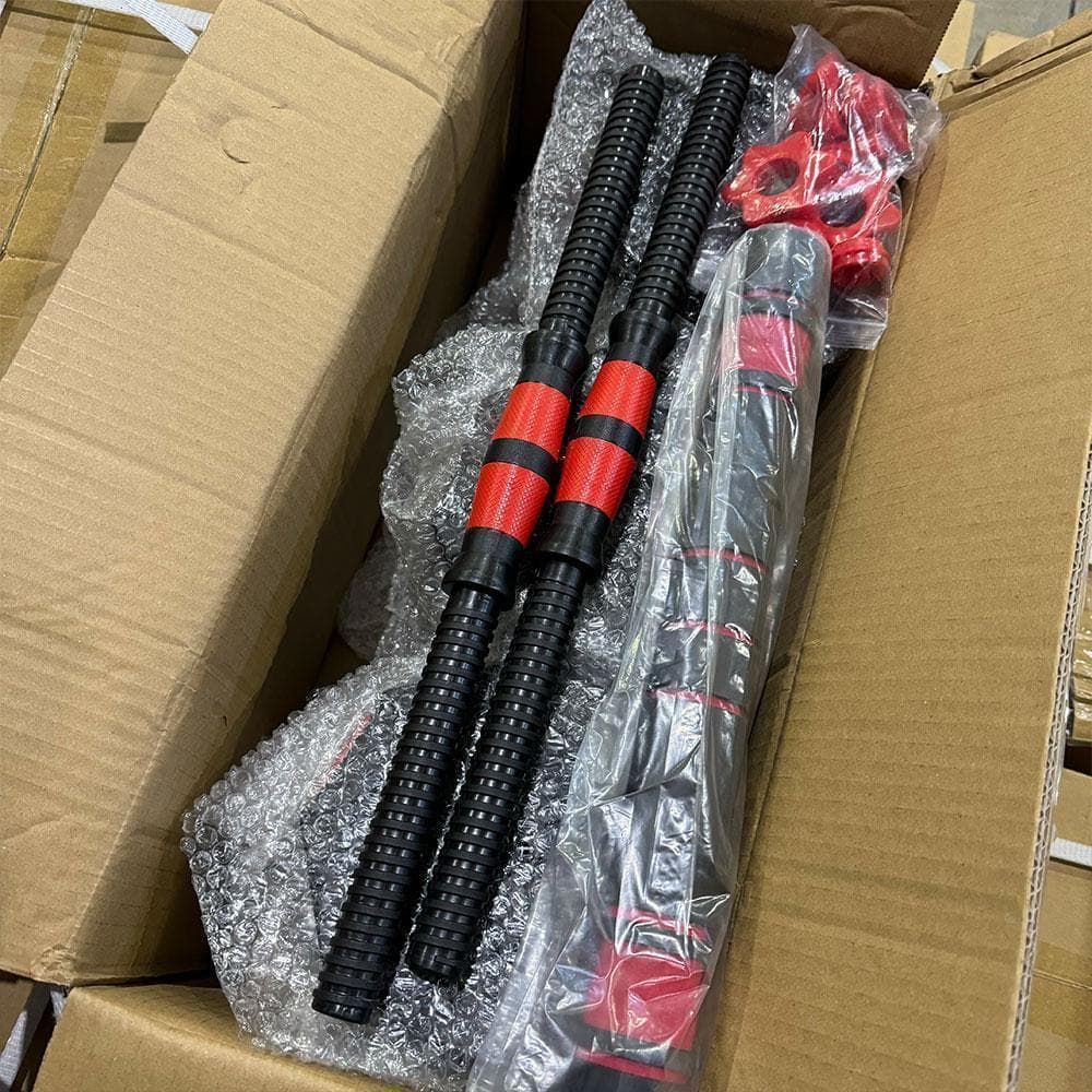 ダンベル 15kg 2個セット 可変式 計30kg バーベルも可 K10