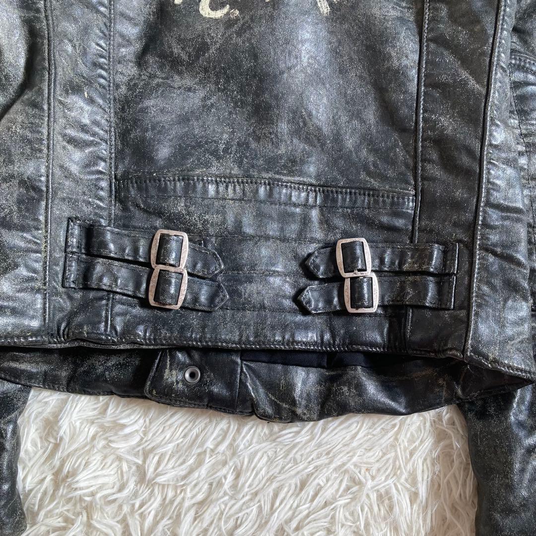 【美品】Denim & Supply Ralph Lauren ダブルライダース