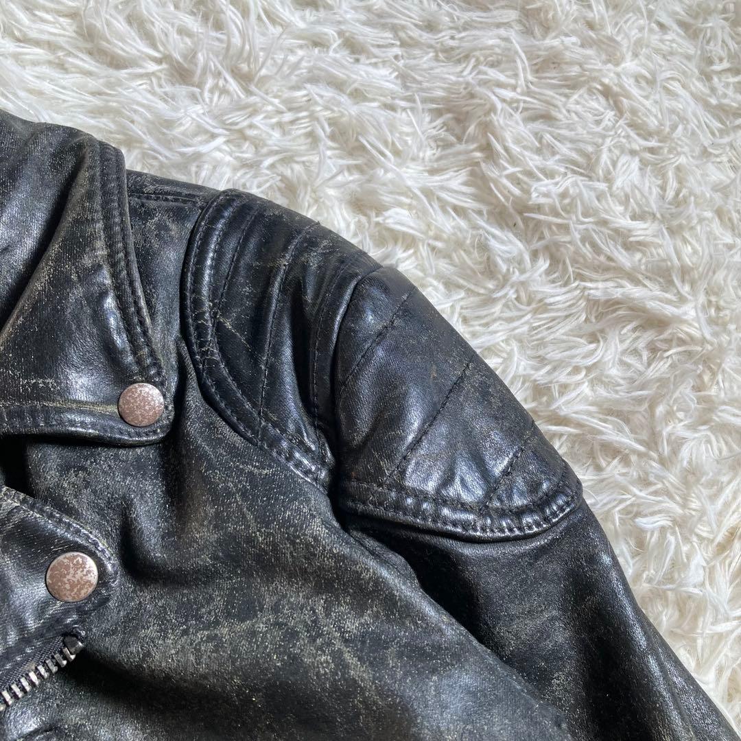 【美品】Denim & Supply Ralph Lauren ダブルライダース