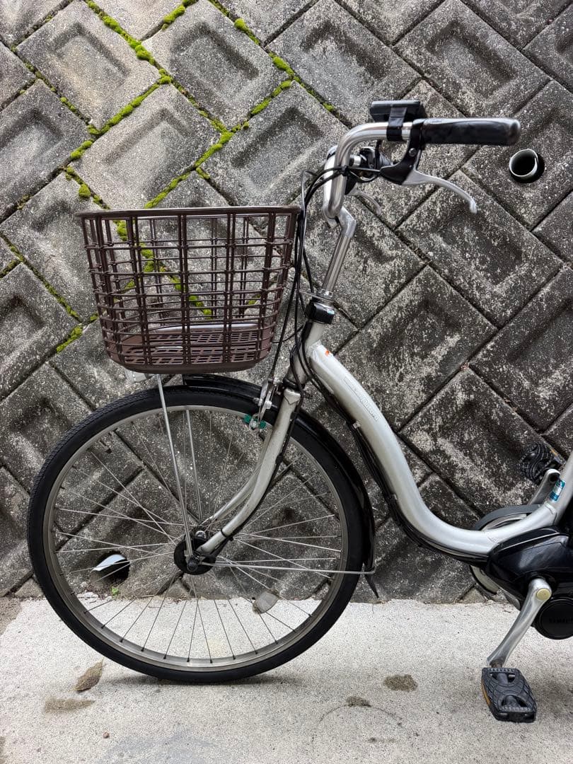ヤマハ26インチ バッテリー 12.8Ah 電動自転車【中古】