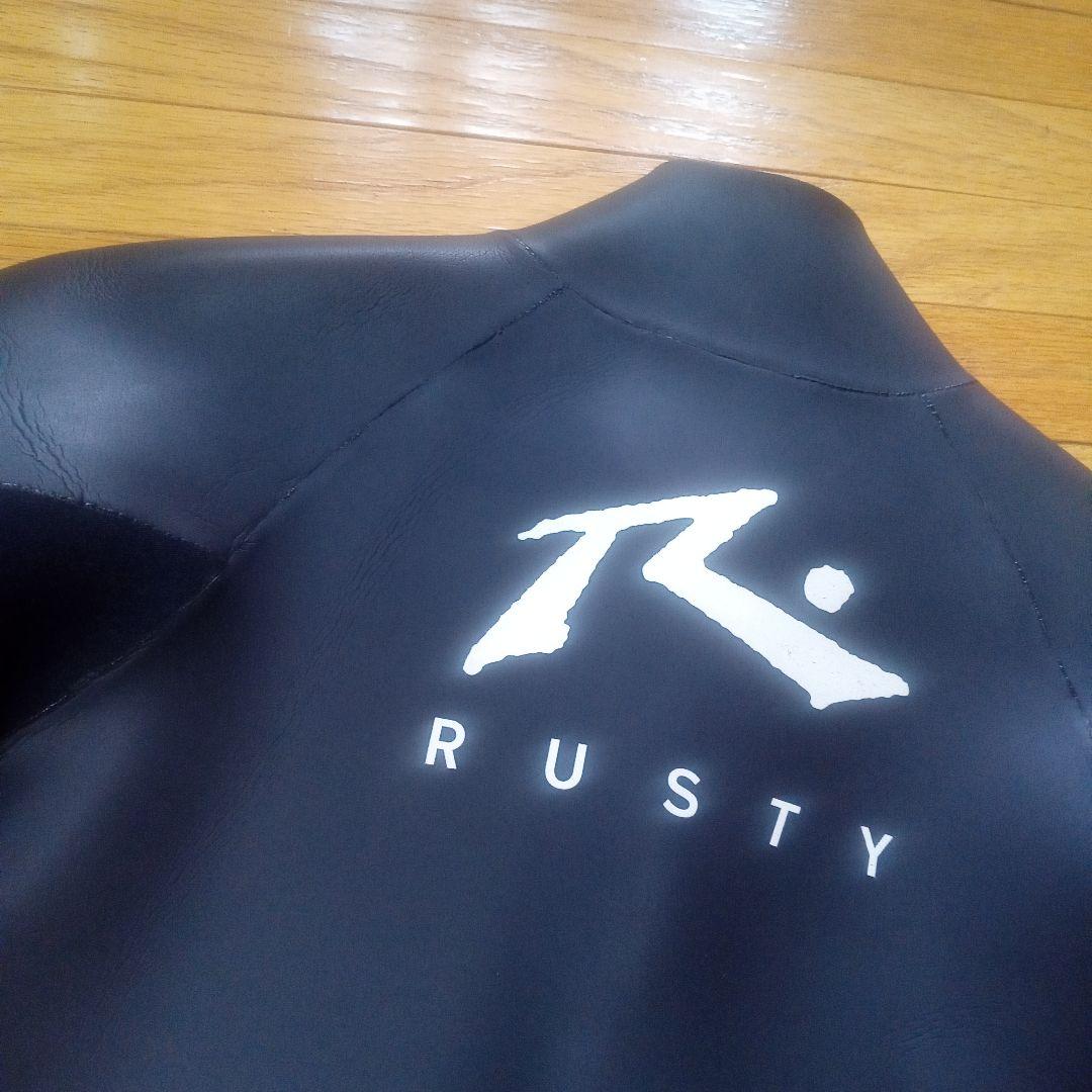RUSTY ブラック タッパー ウェットスーツ