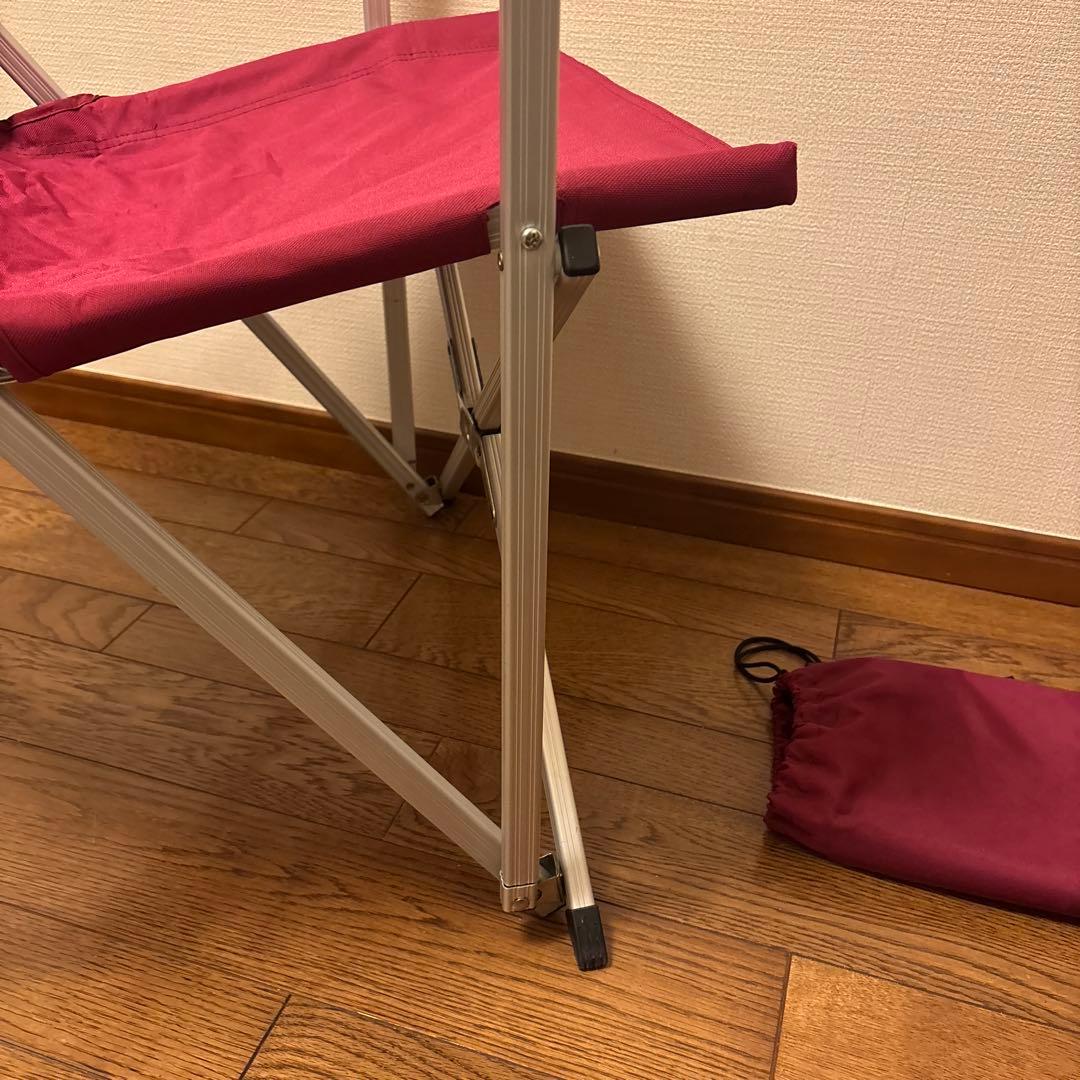 OGAWA 折りたたみチェア 赤 ✨