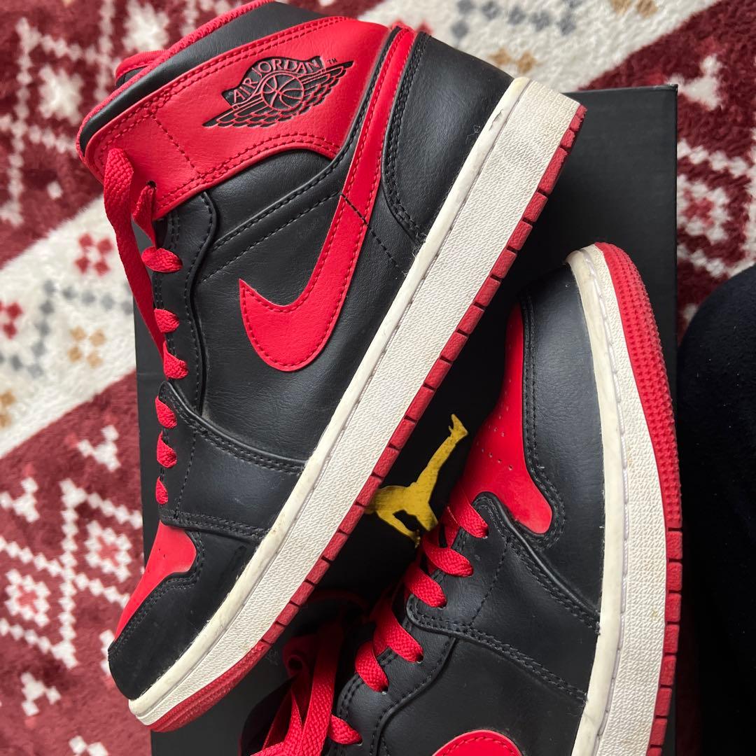 シューズ(男性用) AIR JORDAN 1 MID 27.5cm