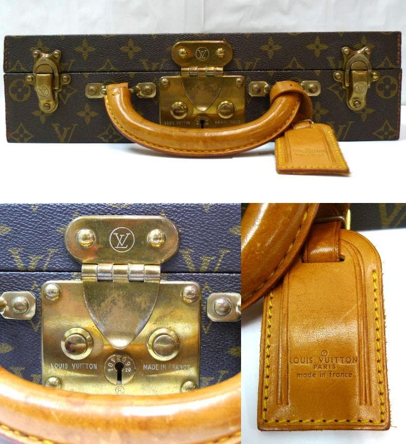 ルイヴィトン　ボワットビジュー　ジュエリーケース　トランク　ブラウン