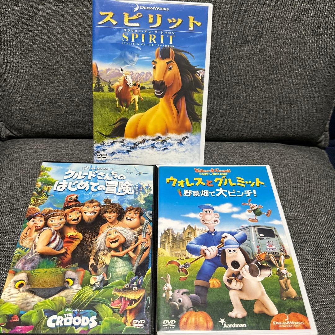 ドリームワークスDVD16点　アイスエイジ、マダガスカル、カンフーパンダ　他