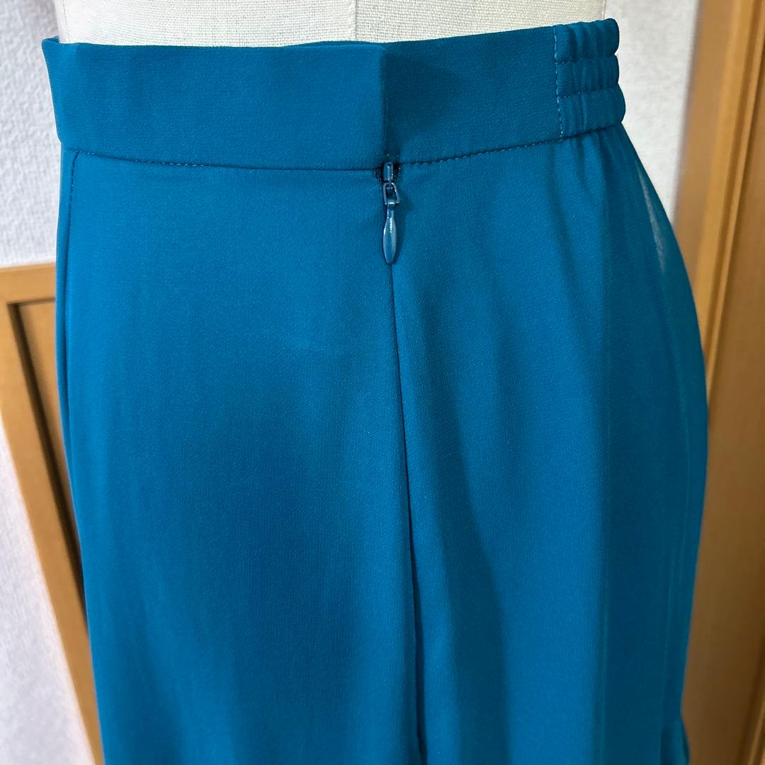 Chacott チャコット ロイヤルダンス ターコイズブルー フレアスカート
