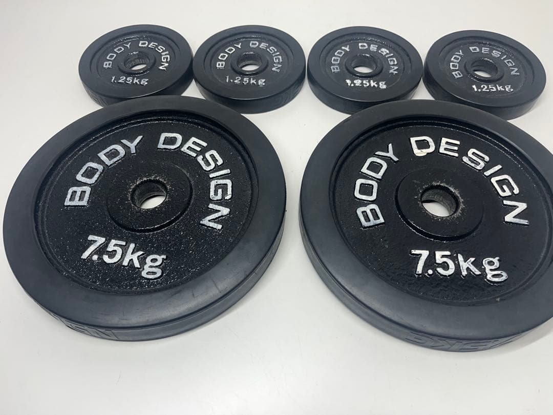リ*プ様 BODY DESIGN 7.5kg×2枚 1.25 ×4枚 プレート