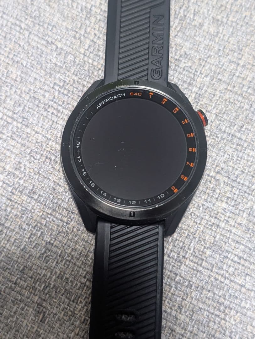 GARMIN APPROACH S40 GPSゴルフウォッチ（ブラック）
