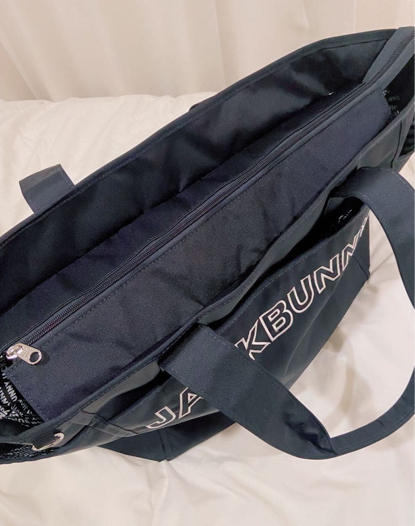 美品⭐︎ジャックバニー⭐︎トートバッグ⭐︎ユニセックス⭐︎ネイビー