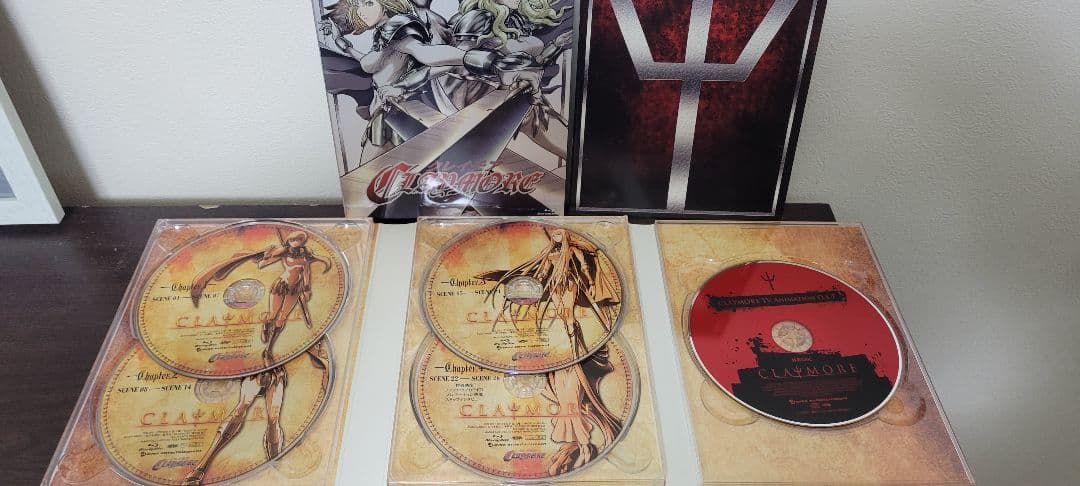 【美品】CLAYMORE Bluray BOX　クレイモア　ブルーレイ　大剣再誕