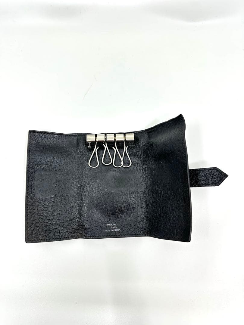 【美品】エルメス キーケース べアン 4連 レザー（362_35）