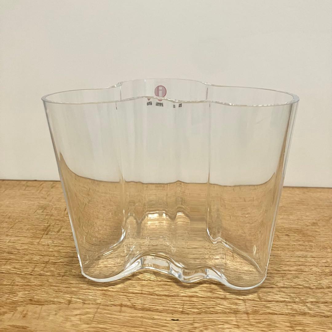  アルヴァ・アアルト フラワーベース 95mm クリア イッタラ