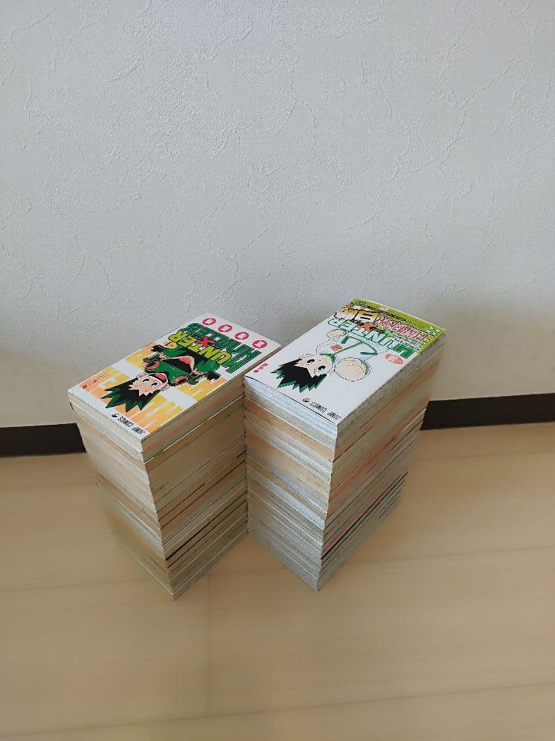 全巻セットのハンター×ハンター、全38巻を含む。