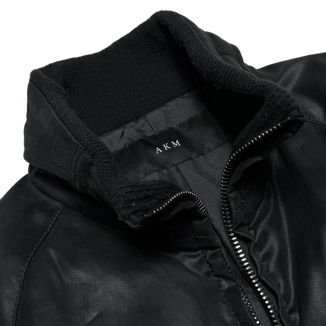 定価10万 AKM NUBUCK PADDING スタンドトラックジャケット M