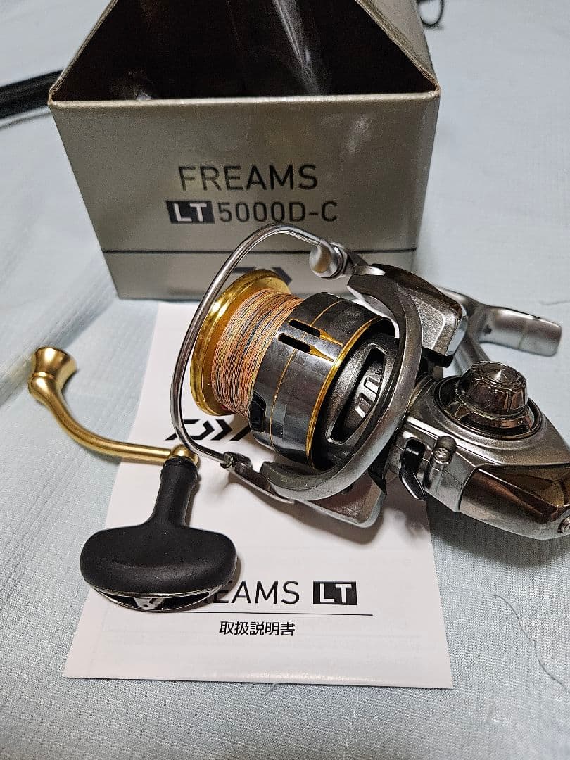 G*e様 Daiwa FREAMS LT5000D-C リール 箱、説明書あり
