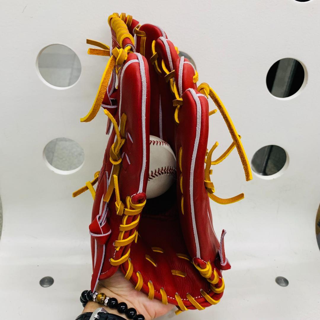 エスエスケイ　プロエッジ　硬式用　外野手用　高校野球対応　コユニ仕様　型付け済み